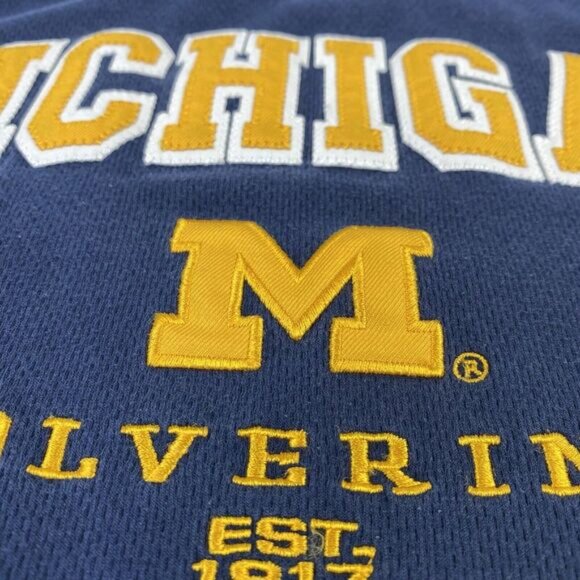 Vintage Michigan Wolverines Lee Sport Crewneck Sweatshirt Size L Embroidered 90s - Picture 13 of 16
